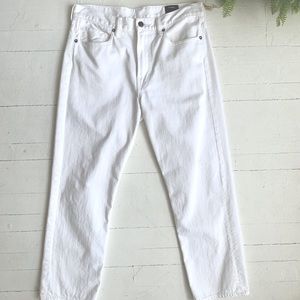 Vince White Boyfriend Jeans